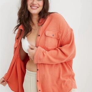 Lumberjane waffle-knit from Aerie!